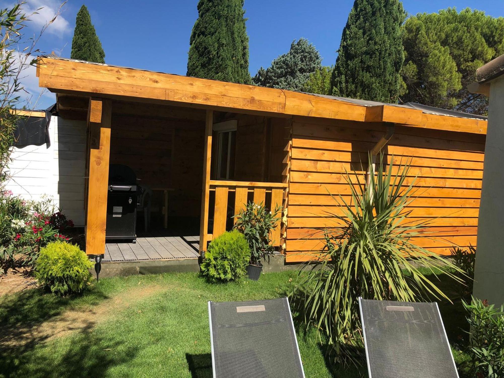 Chalet Mont Ventoux Et Chalet Vip Camaret-sur-Aigues Rom bilde